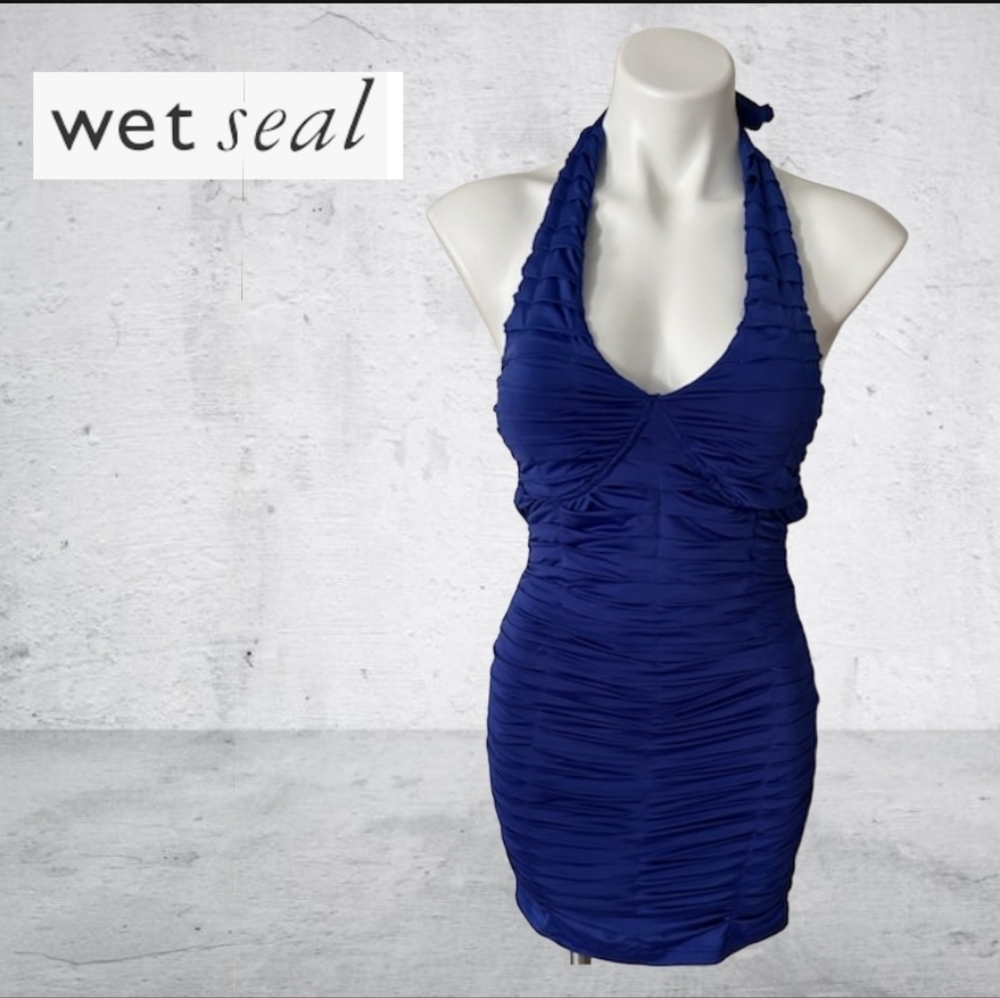Wet Seal Bodycon Ruched Dress
